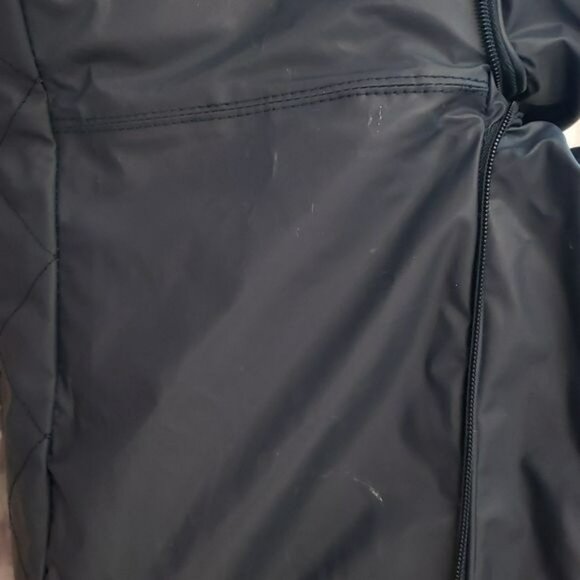 Vintage ESCADA Pour Homme Duffle Travel Bag Gym Bag Navy Blue - Picture 11 of 13